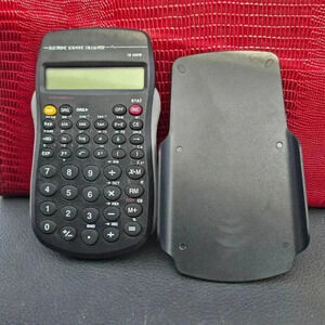 Electric Scientific Calculator 10-Digit Display Protective Cover Students School